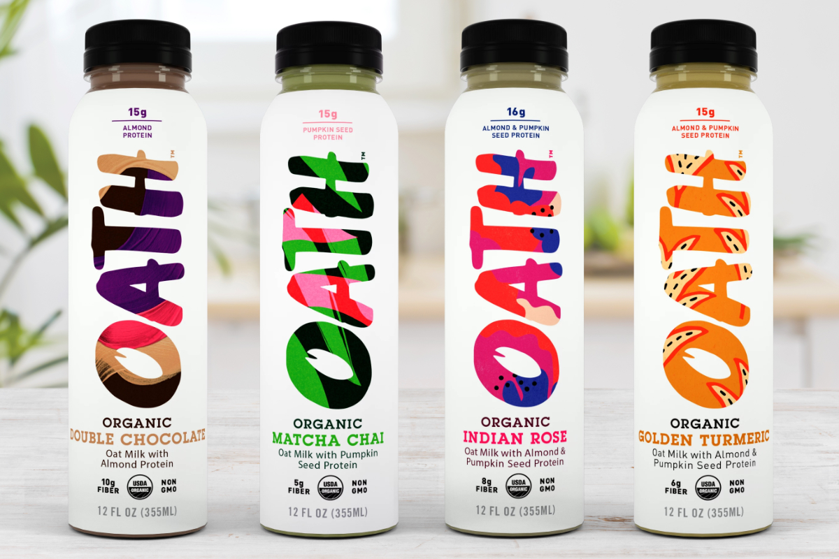 Oath Organic Oatmilk with Plant Protein