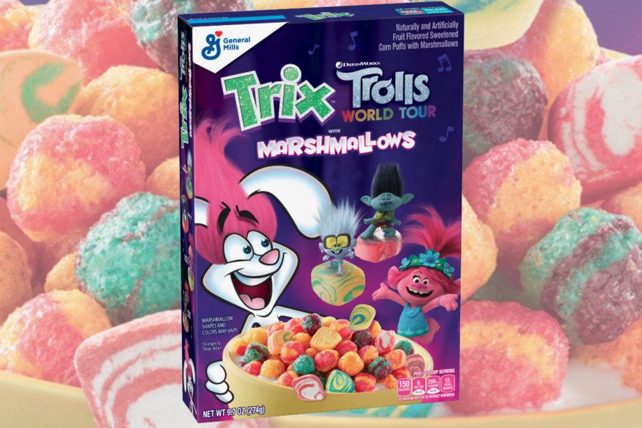 Trix Trolls with Marshmallows