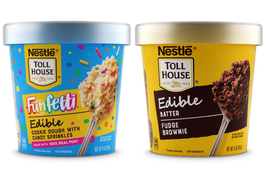 Nestle Toll House Funfetti and brownie batter edible coo<em></em>kie dough